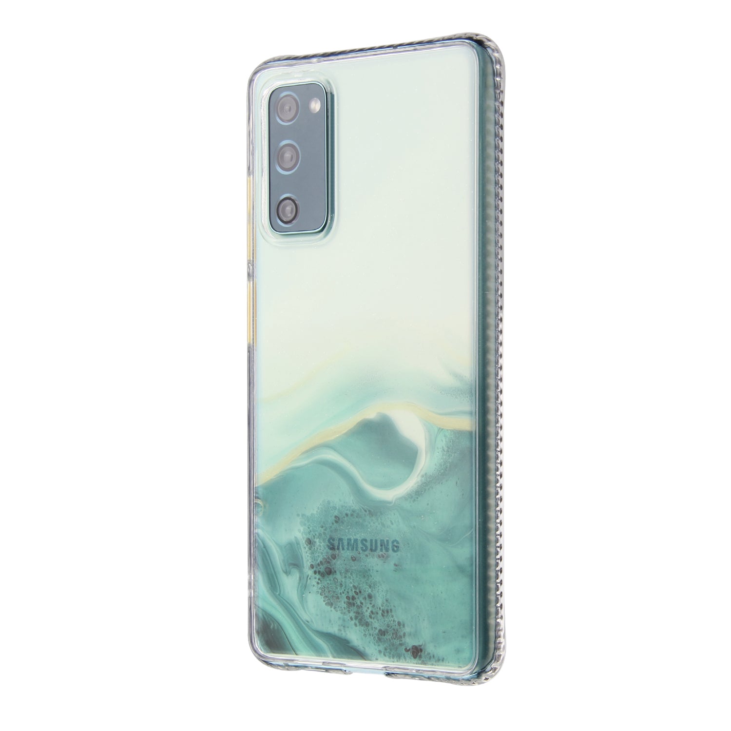 TPU + Acylic Marble Pattern Printing Phone Cover Case for Samsung Galaxy S20 FE/S20 Fan Edition/S20 FE 5G/S20 Fan Edition 5G/S20 Lite - Green TPU + Acylic Marble Pattern Printing Phone Cover Case for Samsung Galaxy S20 FE/S20 Fan Edition/S20 FE 5G/S20 Fan Edition 5G/S20 Lite - Green